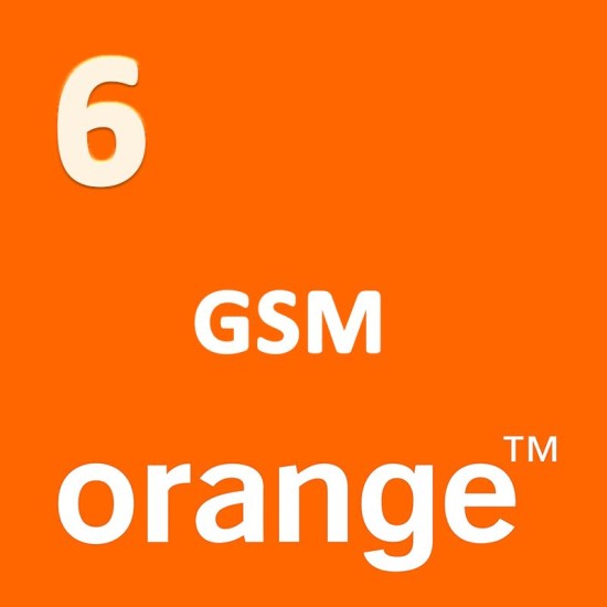 أورانج جي اس ام 6
