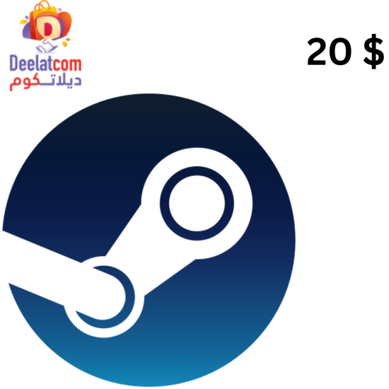 Steam Wallet 20$ (امريكي)