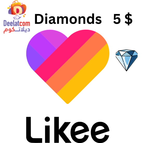 Likee 210 Diamonds (5 USD)